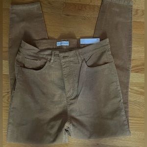NWT LOFT Skinny High Rise Cords size 29p
